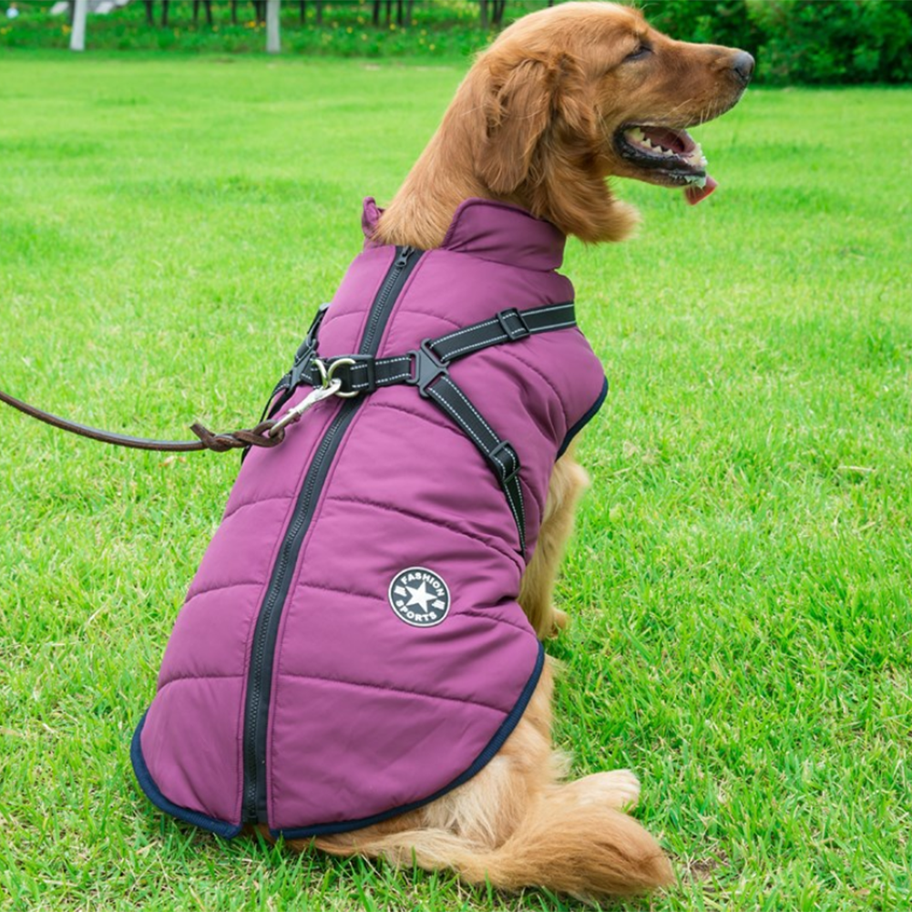 Pawbb™ - Waterproof Jacket Harness - Pink